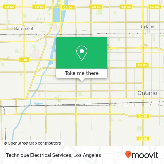 Technique Electrical Services map