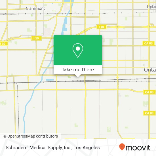 Schraders' Medical Supply, Inc. map