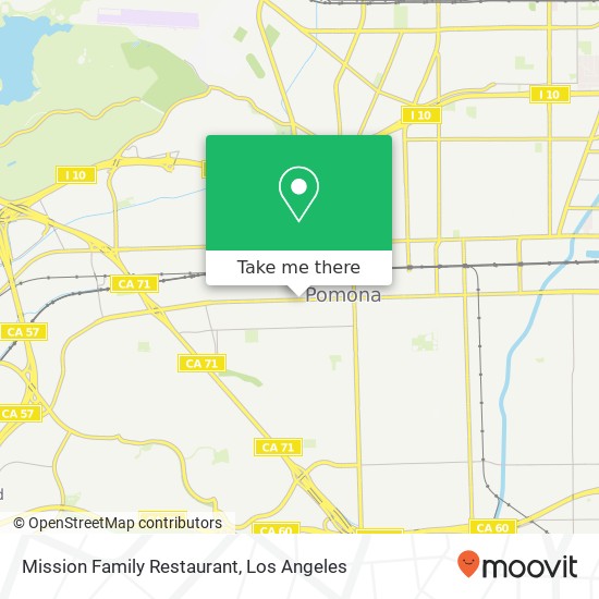 Mission Family Restaurant map