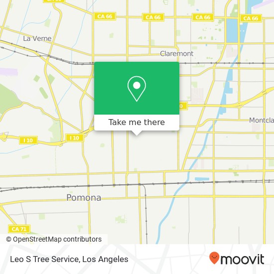 Leo S Tree Service map