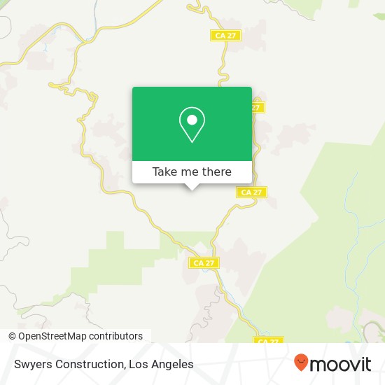 Mapa de Swyers Construction