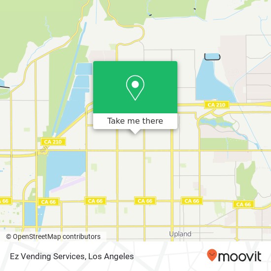 Mapa de Ez Vending Services