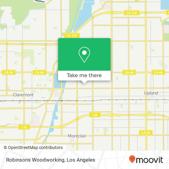 Robinsons Woodworking map