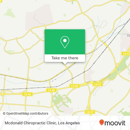 Mapa de Mcdonald Chiropractic Clinic