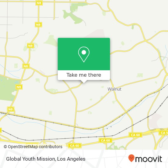 Global Youth Mission map