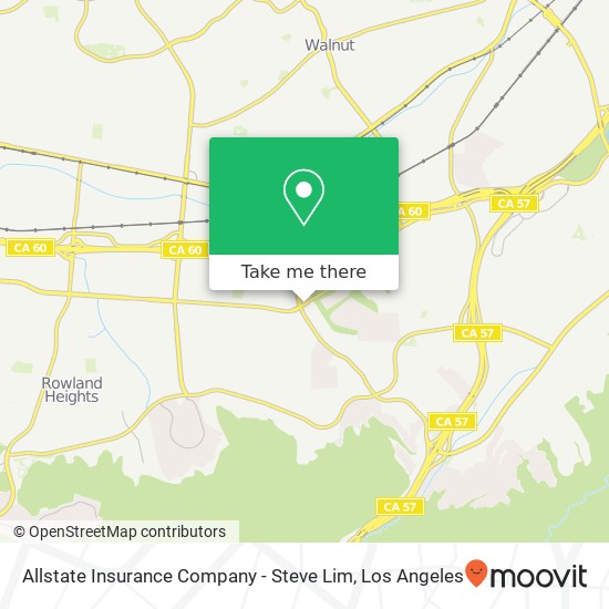Mapa de Allstate Insurance Company - Steve Lim