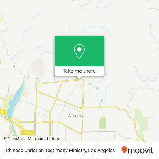 Mapa de Chinese Christian Testimony Ministry