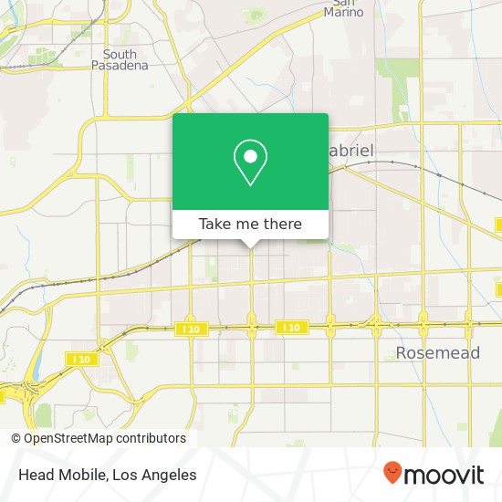 Head Mobile map