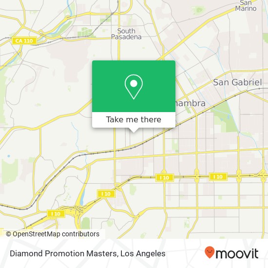 Diamond Promotion Masters map