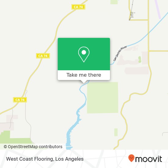 West Coast Flooring map