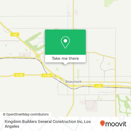 Kingdom Builders General Construction Inc map