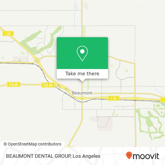 BEAUMONT DENTAL GROUP map
