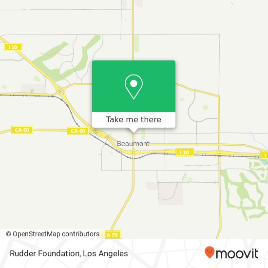 Rudder Foundation map