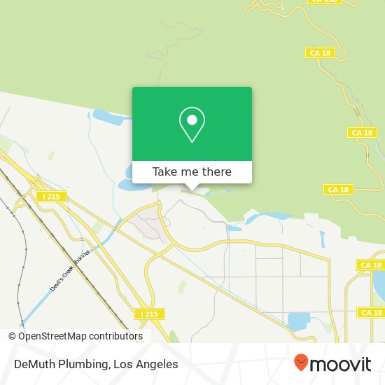 DeMuth Plumbing map