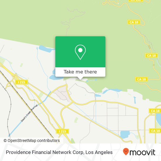 Providence Financial Network Corp map