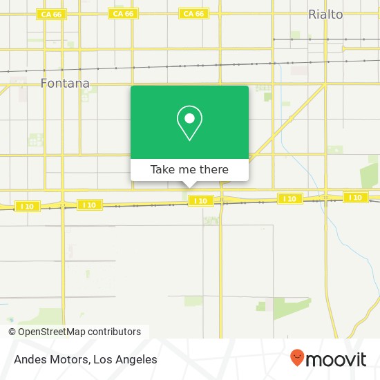 Andes Motors map