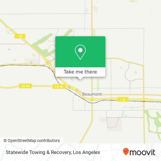 Mapa de Statewide Towing & Recovery