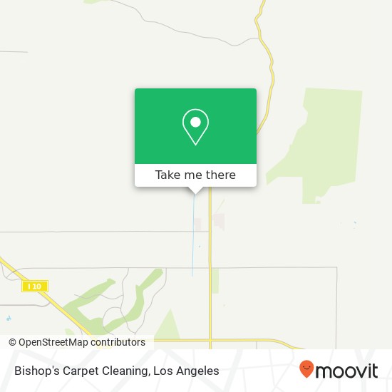 Bishop's Carpet Cleaning map