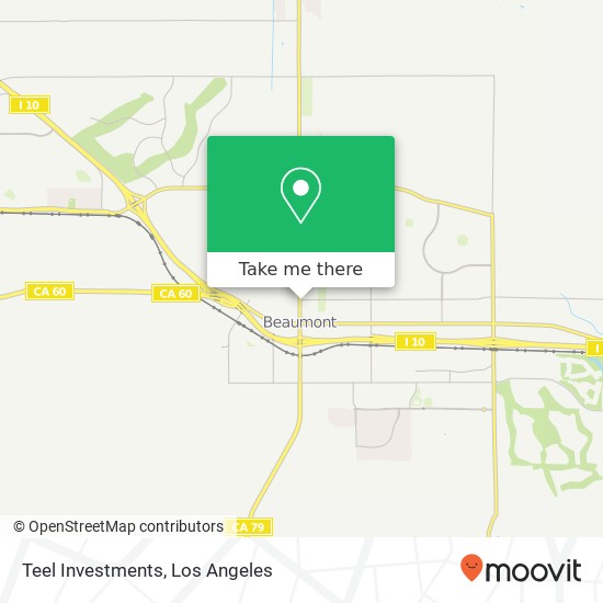 Teel Investments map