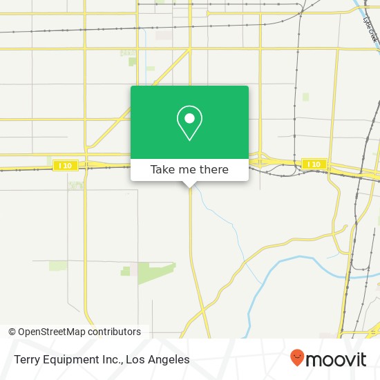 Terry Equipment Inc. map