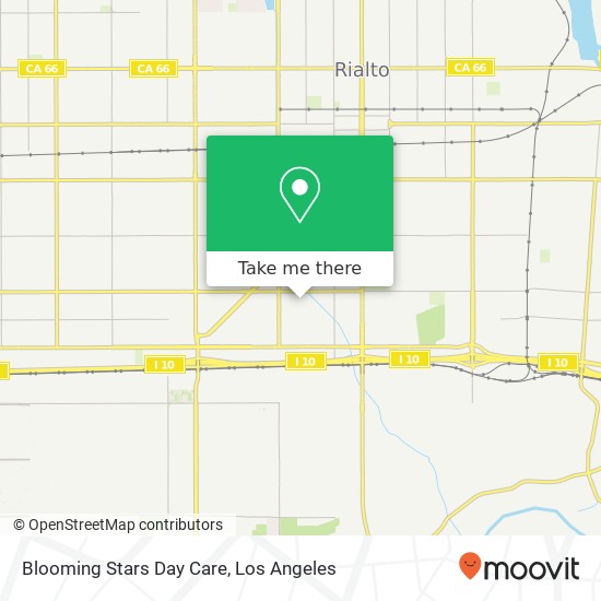 Blooming Stars Day Care map