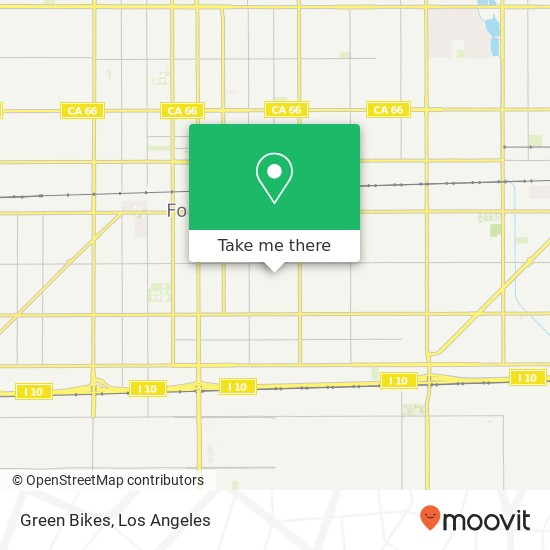 Green Bikes map