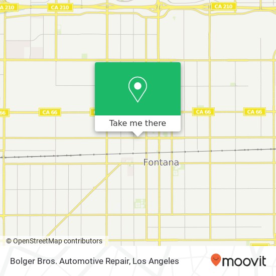 Bolger Bros. Automotive Repair map