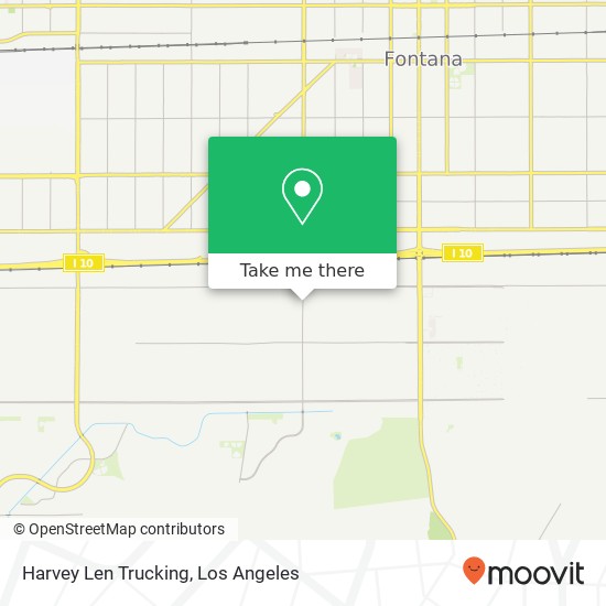 Mapa de Harvey Len Trucking