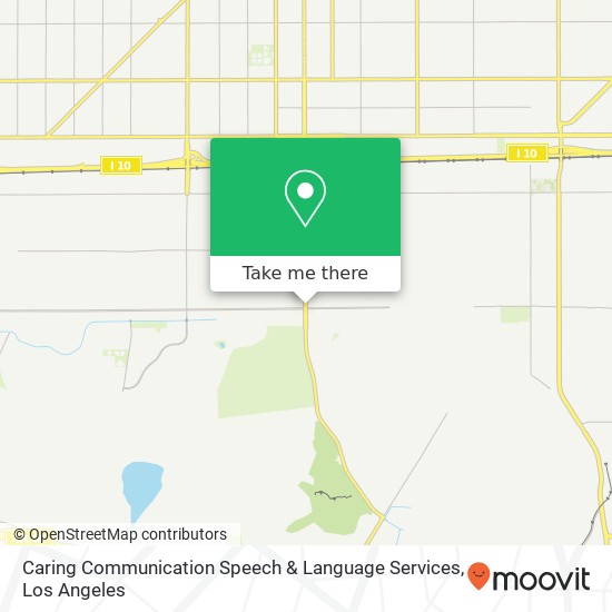 Mapa de Caring Communication Speech & Language Services