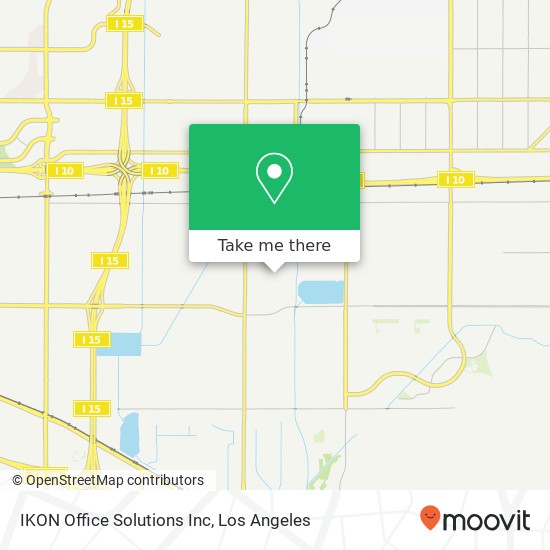 IKON Office Solutions Inc map