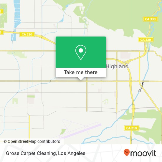 Gross Carpet Cleaning map