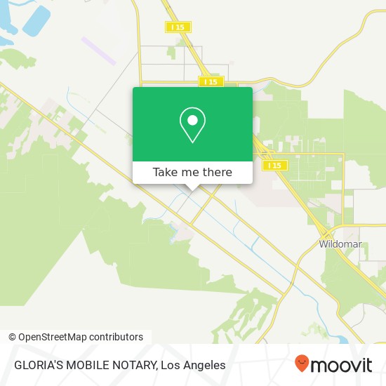 Mapa de GLORIA'S MOBILE NOTARY