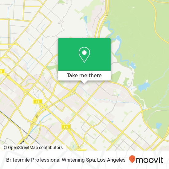 Britesmile Professional Whitening Spa map