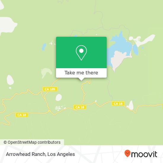 Mapa de Arrowhead Ranch