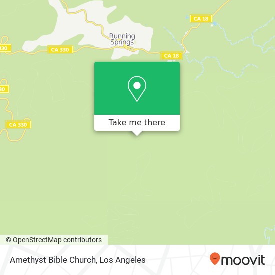 Amethyst Bible Church map