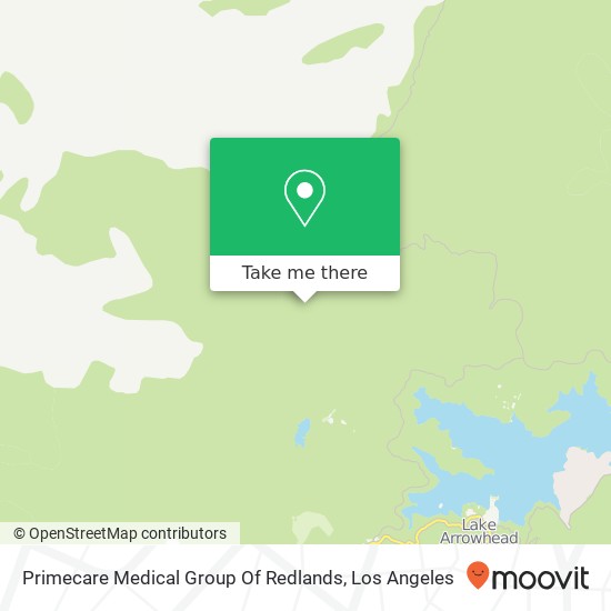 Primecare Medical Group Of Redlands map