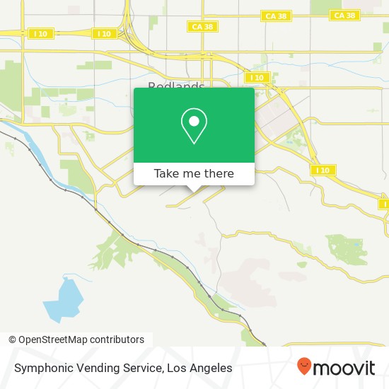 Symphonic Vending Service map