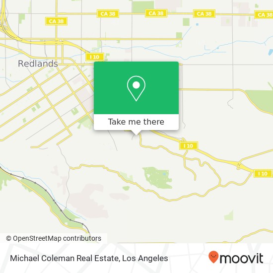 Michael Coleman Real Estate map