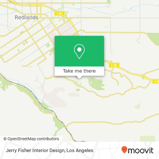 Jerry Fisher Interior Design map