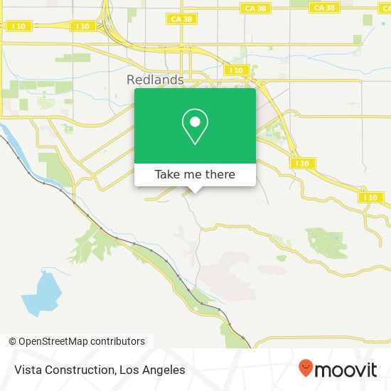 Vista Construction map