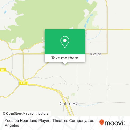 Yucaipa Heartland Players Theatres Company map