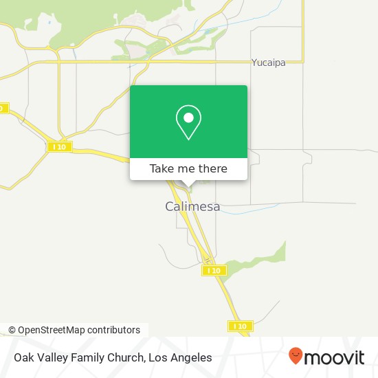 Oak Valley Family Church map