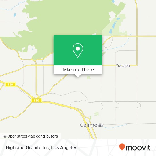 Mapa de Highland Granite Inc