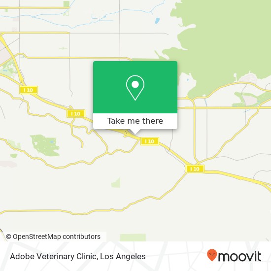 Adobe Veterinary Clinic map