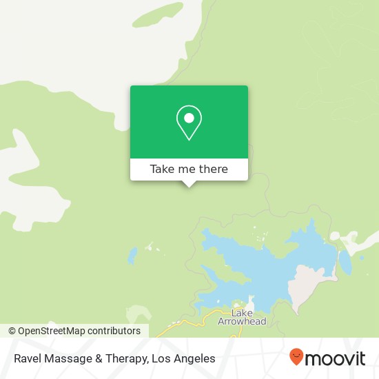 Mapa de Ravel Massage & Therapy