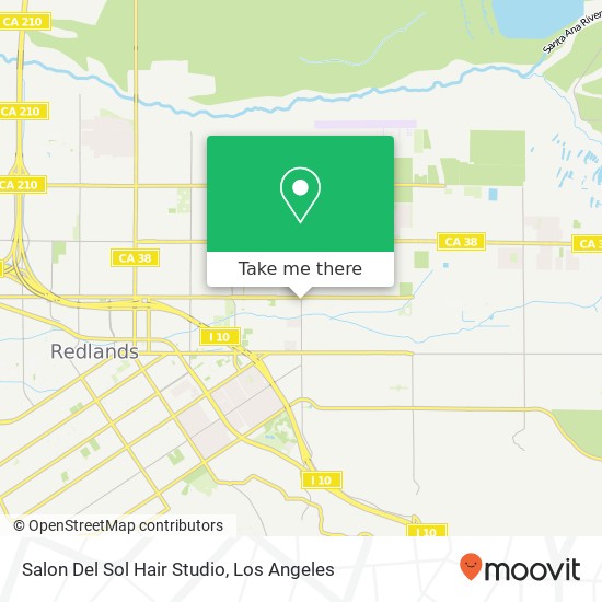 Salon Del Sol Hair Studio map