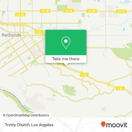 Trinity Church map