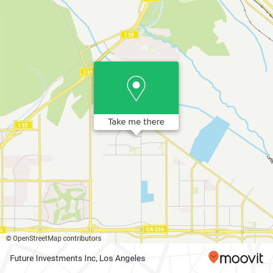 Mapa de Future Investments Inc