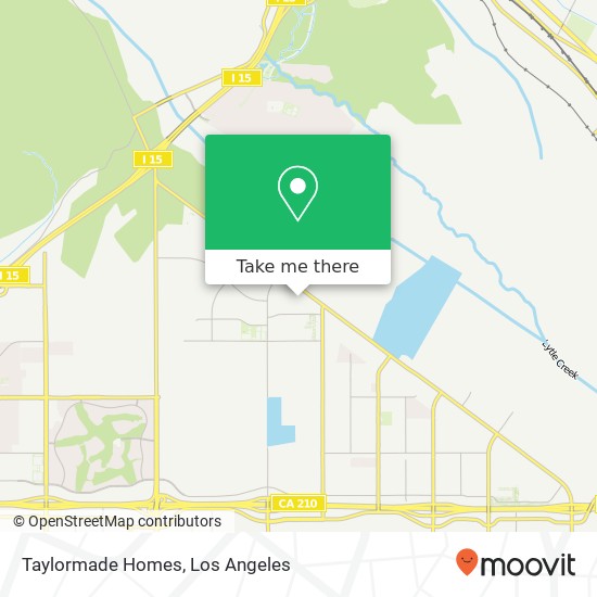 Mapa de Taylormade Homes