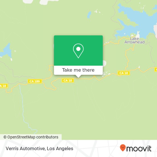 Mapa de Vern's Automotive